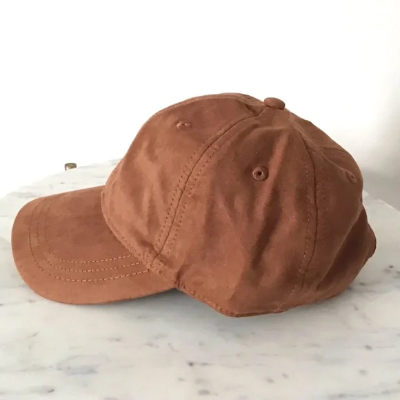 J. CREW Baseball Cap Hat In Light Cognac New With Tag - Picture 3 of 10